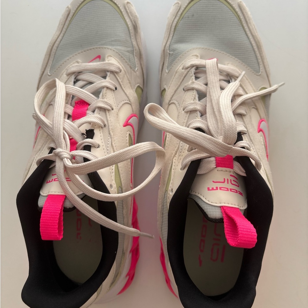 Nike Women's Athletic Shoes in Pink and Gray Zoom Air